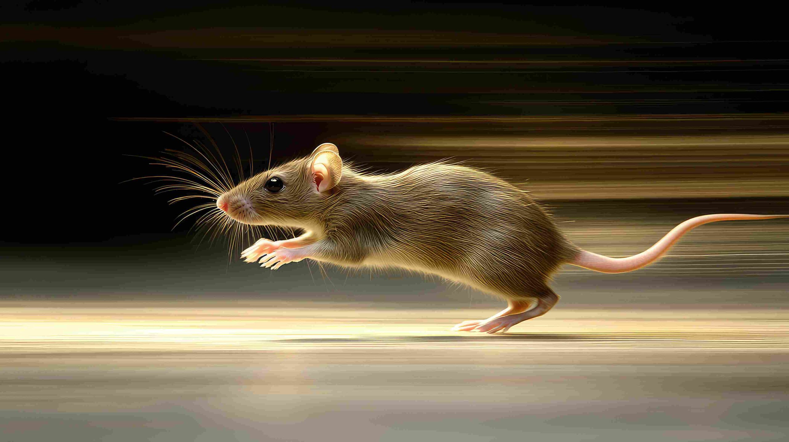 curut sedang berlari karena diusir