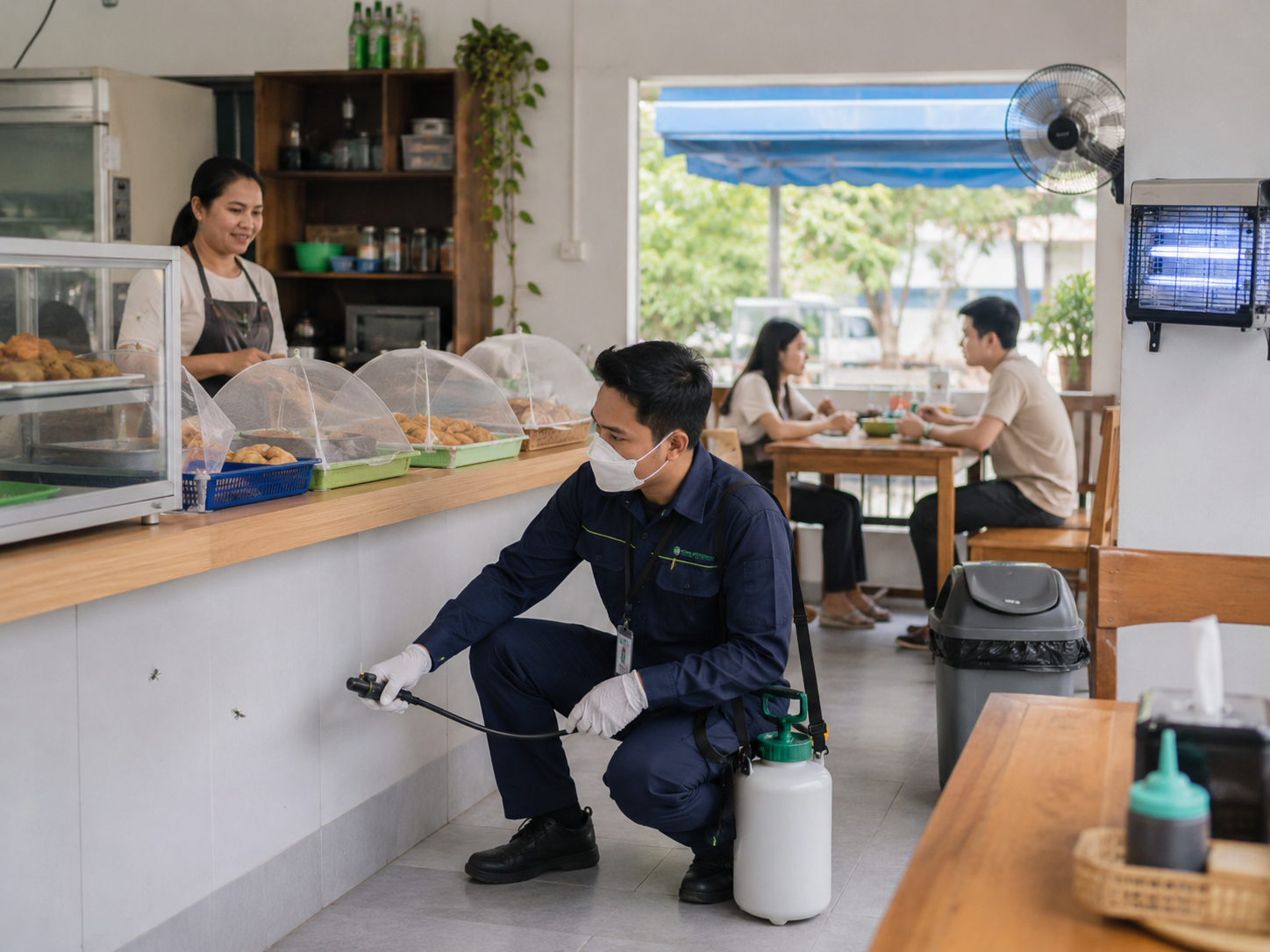 cara mengusir lalat di warung