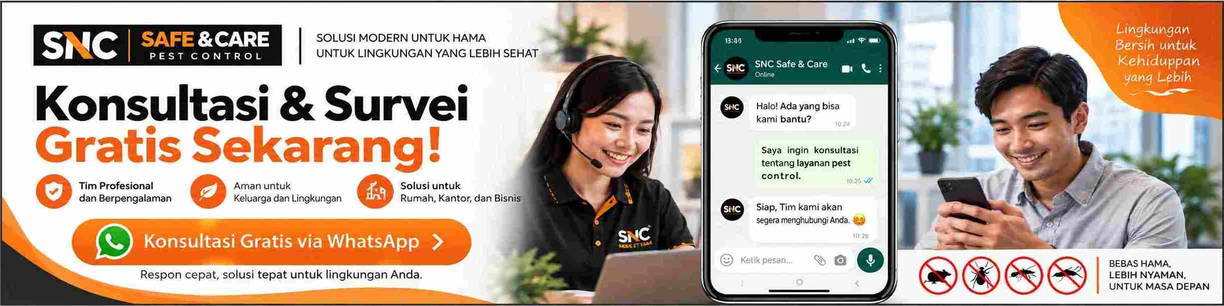 CTA WA survei konsultasi WA SNC